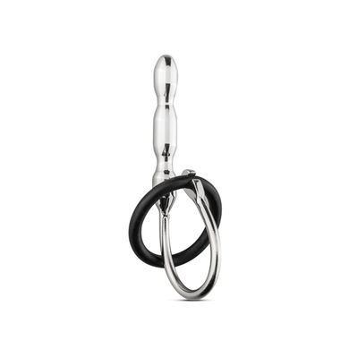 Metall-Penisplug Mit Gummi-Eichelring