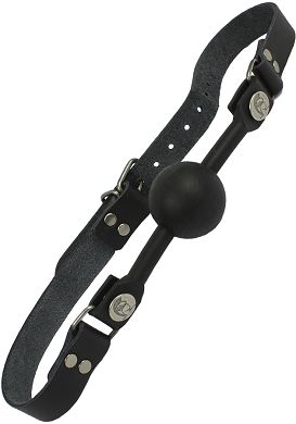 Spartacus Silicone Ball Gag black