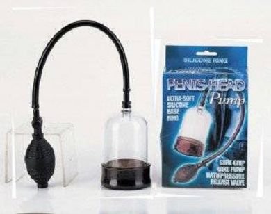 Penispumpe Penis Head Pump mit Silikon-Ring (Penis Pumpe)