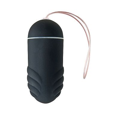 Vibroei gerippt Schwarz