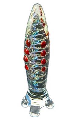 Glassvibrations Glasdildo Red Rocket
