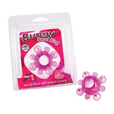 Bungy Bead Ring pink, D: 60 mm