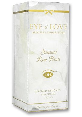 Eye of love Sensual Rose Petals weiss