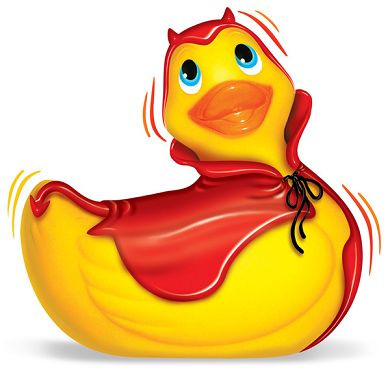 I RUB MY DUCKIE DEVIL TRAVEL SIZE