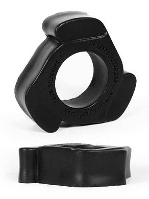 Burning Wheels 100% Silikon Cockring Schwarz - 35 mm (dehnbar) CK11