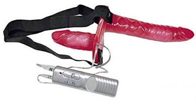 Strap-On / Straps on / vibrierenden Umschnallpenis Denn der vibrierende Strap-On-Dildo (18