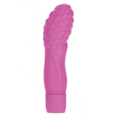Silikon G-Punkt Vibe - 11,5 x 4 cm - in Pink