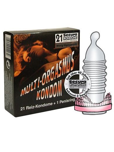 Secura Multi-Orgasmus 21er Pack