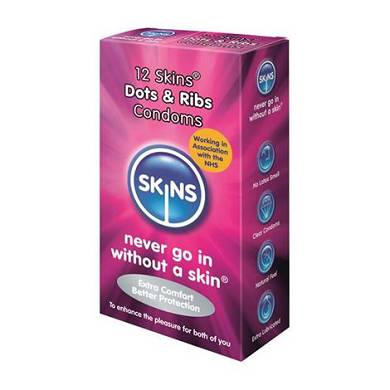 SKINS Dots & Ribs Kondome