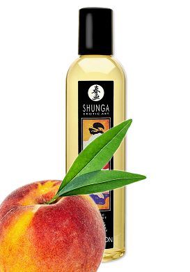 SHUNGA 250 ml Massagel Stimulation Pfirsich