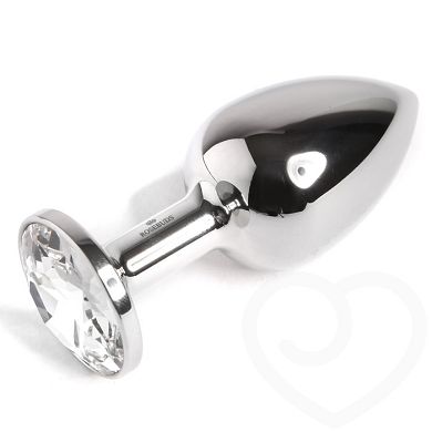 Rosebud groer Analplug aus Edelstahl
