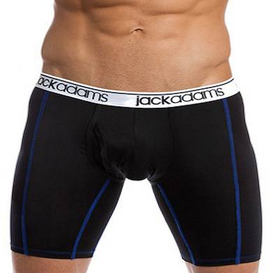 jackadams Air Jock Trunk Underwear Black/Blue