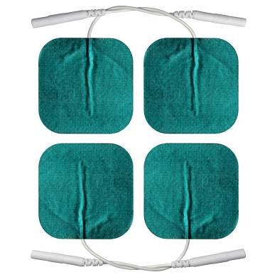 Elektroden 5x5cm Pads für sensible empfindliche Haut f. TENS EMS Reizstrom Gerät