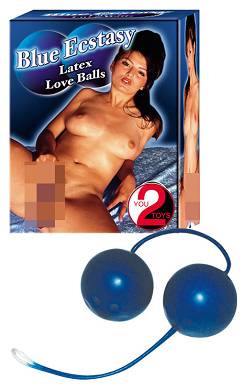 Blue Ecstasy Latex Love Balls