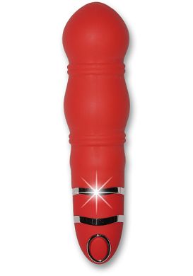 15 x 3,8 cm Buttplug Back Yard I Silikon red