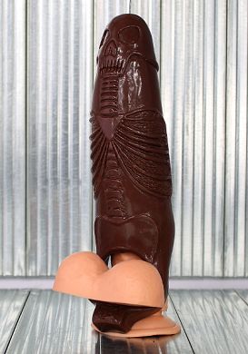 TSX SKELETON Extension brown - Penismanschette