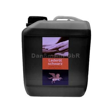 B & E Lederöl schwarz 2500 ml,Lederpflege ,Geschirre,Fett,Leder