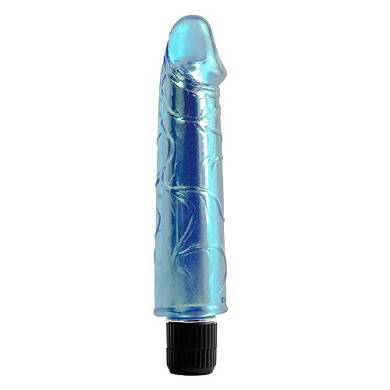 Pipedream Jelly Gems Nr.4 Vibrator 16.5 x 3 cm Blue. (1 x 1 Stück)