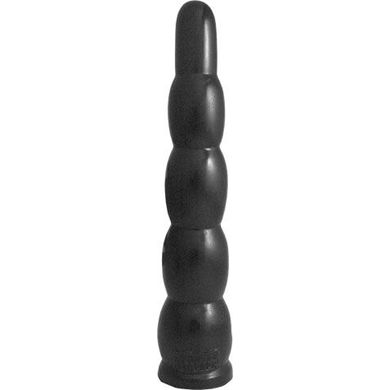 Domestic Partner Anal Navigator Dildo schwarz 35 x 3,5-6 cm