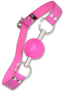 Mundknebel - Solid Ball Gag - pink