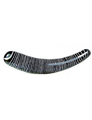GLASSVIBRATIONS Glasdildo Africa Line Zebra