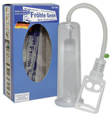 Fröhle-Pumpe Vakuum Pumpe Potenzpumpe Penispumpe ( kein Sexspielzeug )