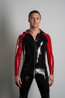Trainingsjacke Zweifarbig