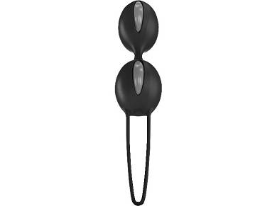 FUNFACTORY Smartballs Duo Grey Black Liebeskugeln