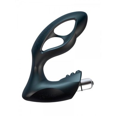 XPander X4+ medium: Vibro-Analplug, schwarz