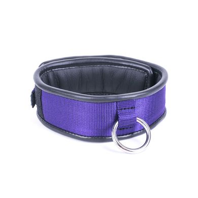 HardcoreDeLuxe Halsfessel Single Ring purple