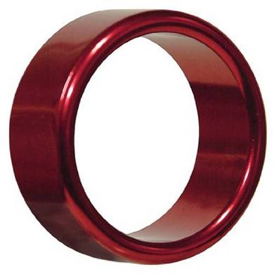Roter Aluminium Penisring