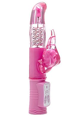 22 x 3 cm Perlenvibrator Shots Toys Elephant in pink
