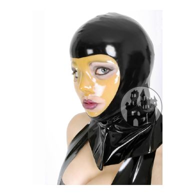 Latex-Henkermaske gesichtsfrei