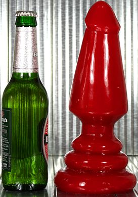 23 x7,5 cm TSX The BUM Boner Dildo / Plug red