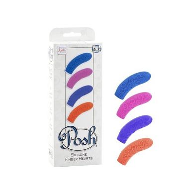 Posh ® Scharfmacher für Finger aus Silikon - Herzen