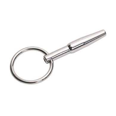 Penis Plug Dilator mit Ring 53mm lang - Prinzenzepter - Harnröhren Plug - Bondage BDS