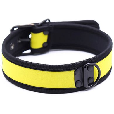 RudeRider Neoprene Puppy Collar yellow