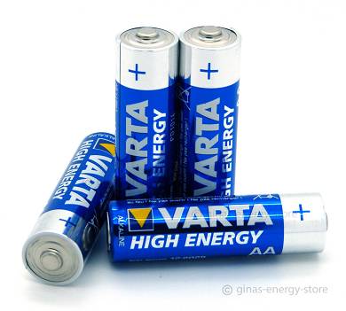 50 x VARTA High Energy MIGNON AA LR6 MN1500 Batterien