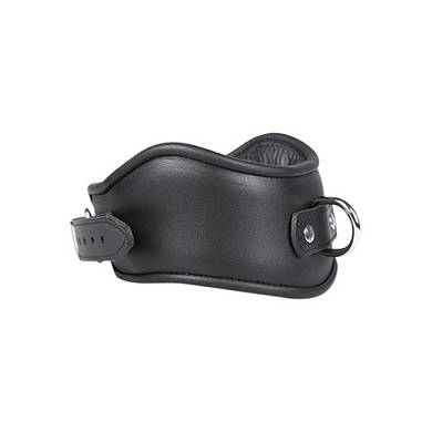 Halsband gro aus Leder der Luxusklasse
