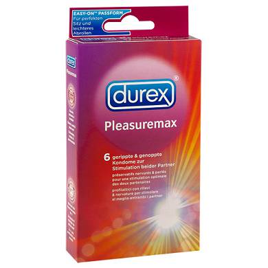 Durex Pleasuremax Kondome 6 Stck