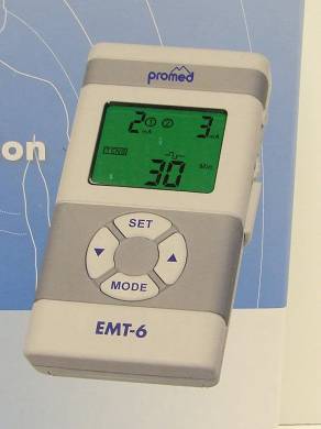 promed EMT-6 TENS-Gerät - digitales,elektr.Schmerztherapieg.Tens/EMS/WELLNESS