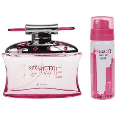 SEX in the CITY - LOVE. Set für SIE mit Eau de Parfum 100ml & Parfum Deodorant 50
