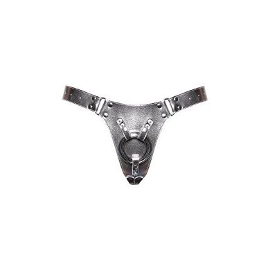 NS Novelties Fusion - Strap On Harness Umschnall Gürtel- Silber (ohne Dildo) 1er Pack