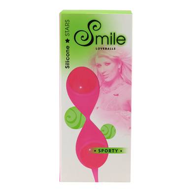 SMILE Sporty Love Balls in Pink
