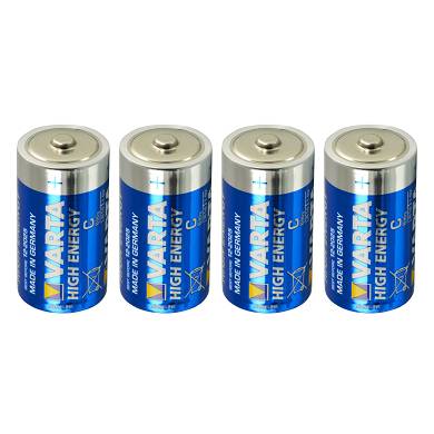 4 x Varta High Energy LR14 LR 14 Baby Zelle C 1,5V MN1400 Alkaline 4 Stück