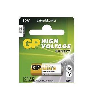 Batterie GP 23AE A23 23A Alkaline 12V - E23A V23A V23PX V23GA L1028 MN21 Blister