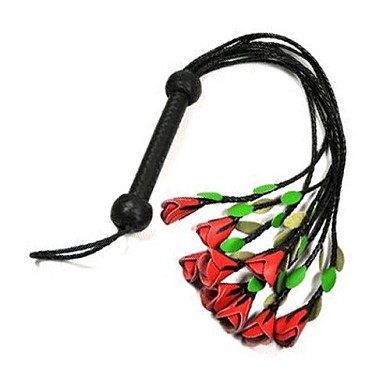 Leder Peitsche ROSEN