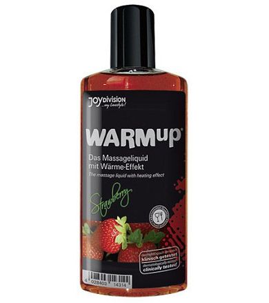 WARMup Erdbeer Massagel - 150 ml