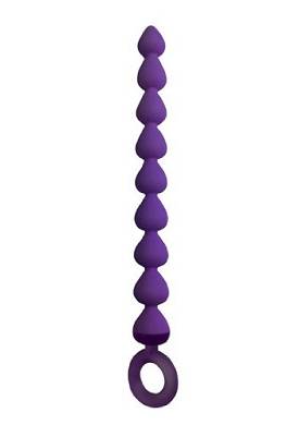 Shots Toys Analkugelkette. violett. 1 Stück