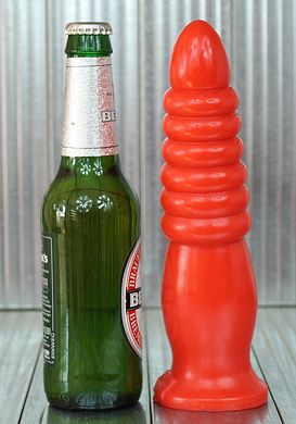 23 x 5,5 cm BUD Dildo red